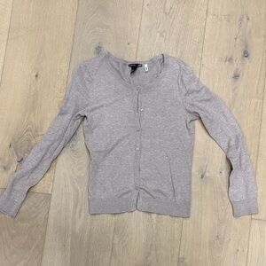 Beige H&M cardigan